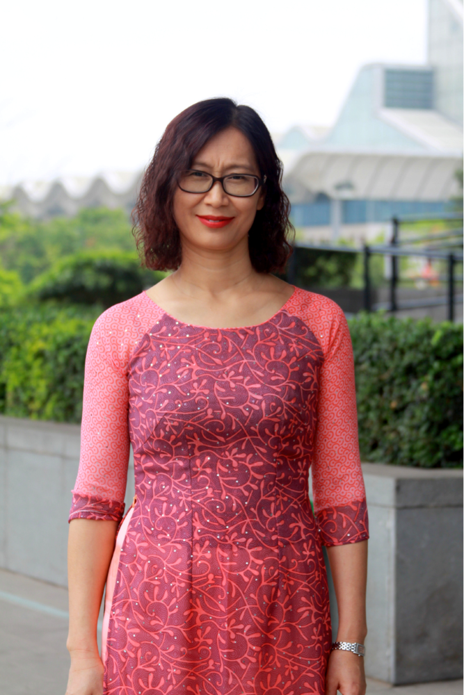 Thạc sĩ giáo dục Phạm Thị Cúc Hà - Nhà sáng lập kiêm Giám đốc SACE College Việt Nam.