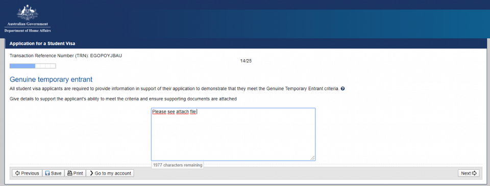 Sinh viên cần điền GTE tại trang 14 Sinh viên cần điền GTE tại trang 14
