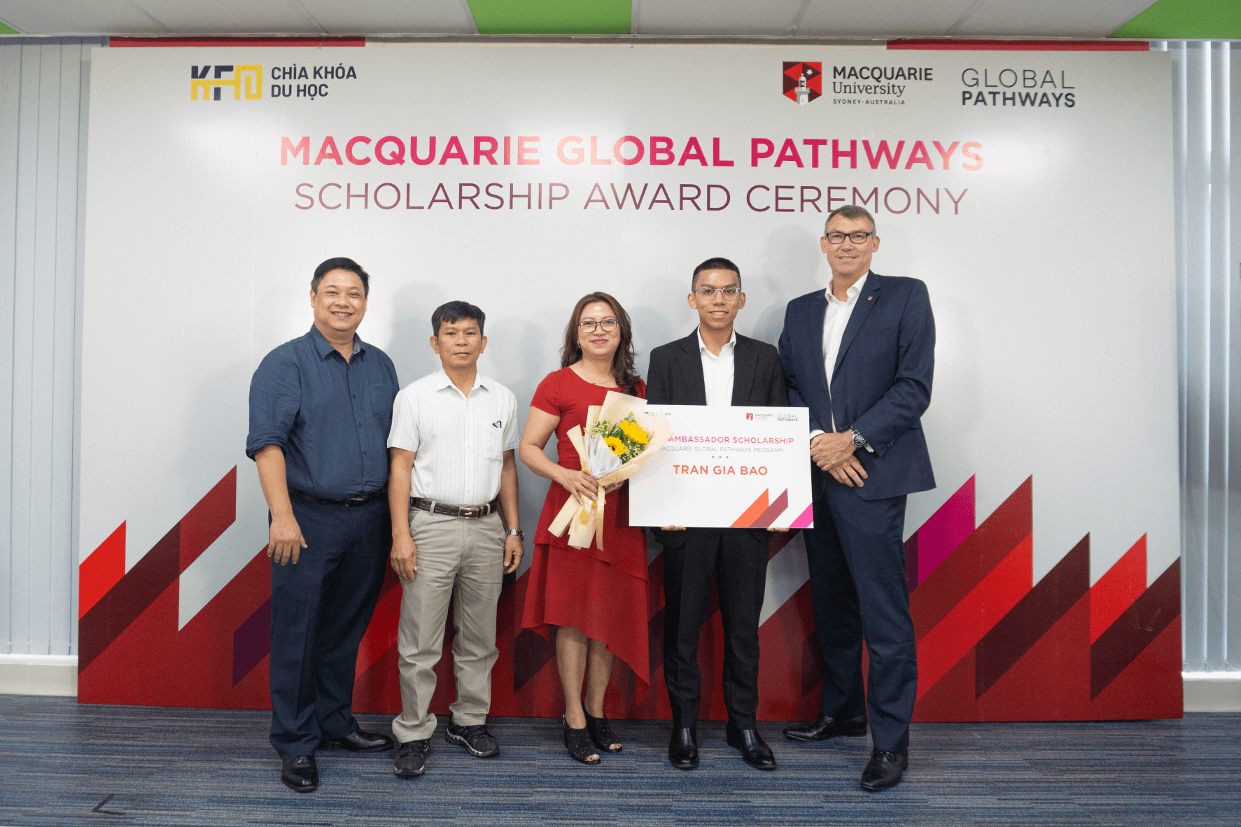 Gia Bảo chọn Macquarie Global Pathways là lộ trình du học đại học của mình.