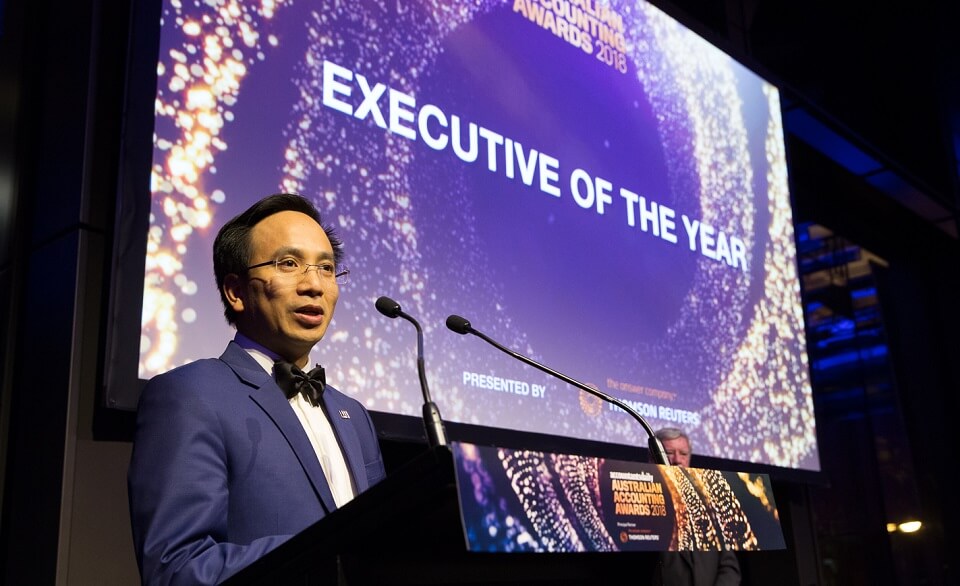 Ngành kế toán thuộc top ba ngành nghề được tin tưởng nhất ở Australia Harry Hoàng, nhà sáng lập và CEO của Tailored Accounts, Australia