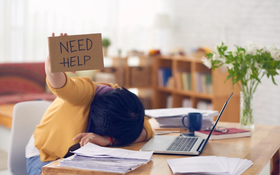 Mệt mỏi khi làm việc