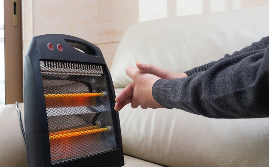 Máy sưởi bằng tia hồng ngoại tiết kiệm điện và ít ồn Máy sưởi bằng tia hồng ngoại tiết kiệm điện và ít ồn