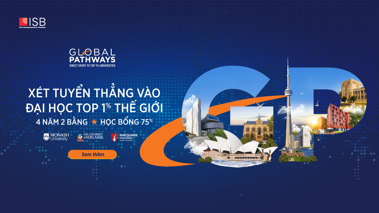 Xét tuyển thắng chương trình Global Pathways 2023 2024