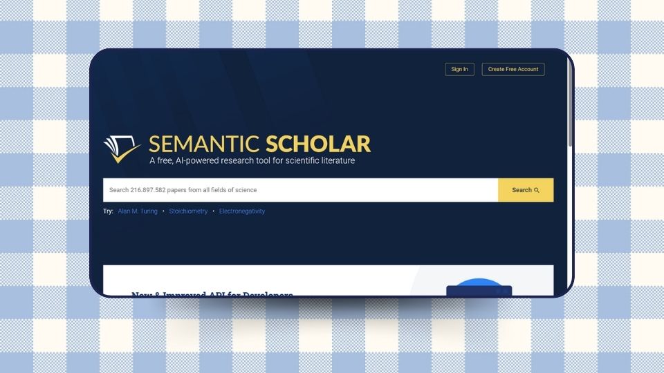 Semantic Scholar website tìm tài liệu tham khảo 