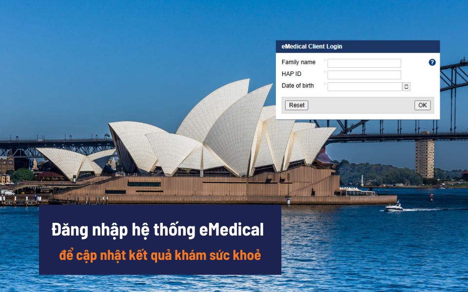 Nhận kết quả khám sức khỏe du học Úc