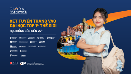 Global Pathways xét tuyển thẳng vào các Đại học Top 1% thế giới