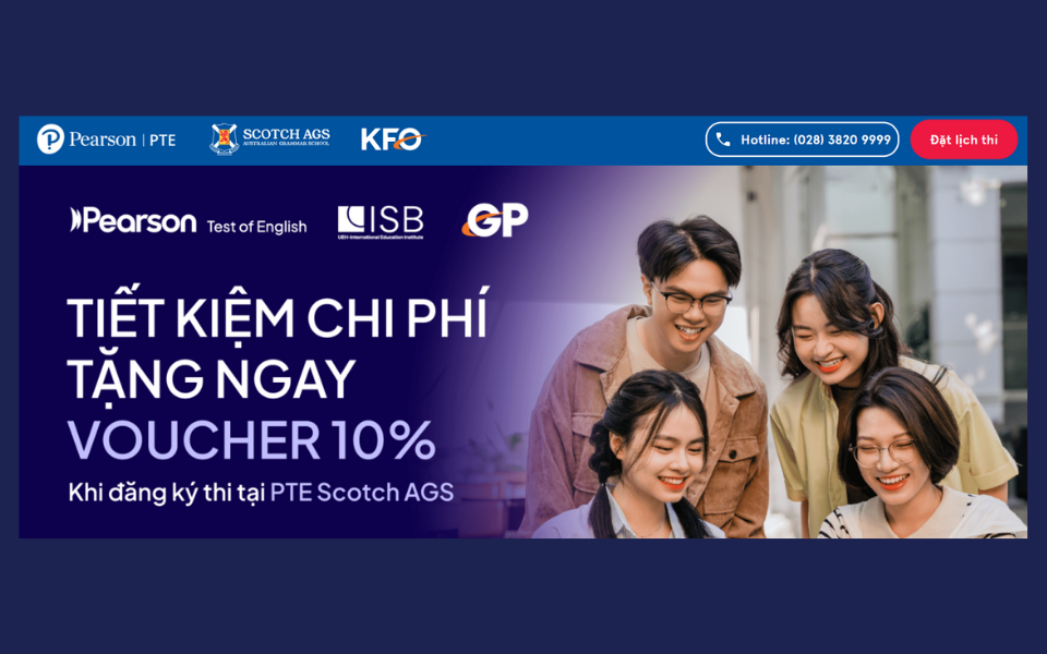 Các cách đóng lệ phí thi PTE Academic khi đăng ký thi, trả lời cho câu hỏi thi PTE bao nhiêu tiền