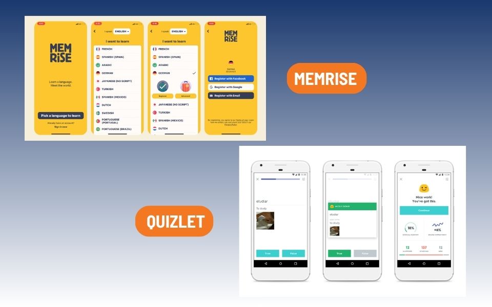Ứng dụng giúp bạn ôn tập và ghi nhớ từ vựng