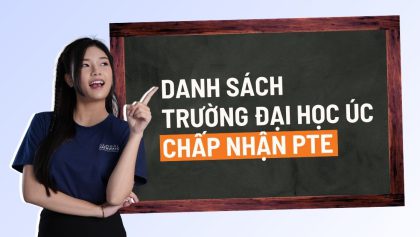 Du học Úc: Danh sách các trường đại học Úc chấp nhận PTE